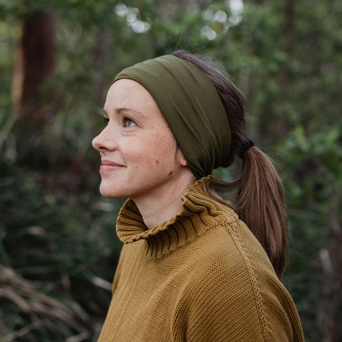Wide Bamboo Headband